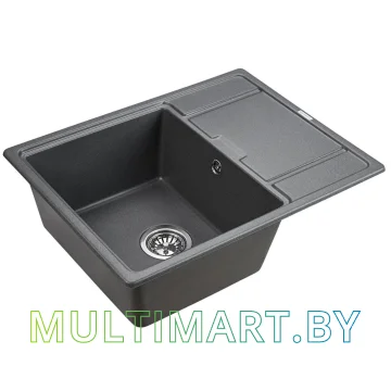 Кухонная мойка Paulmark Flugen PM216550-DG (графит) картинка 2